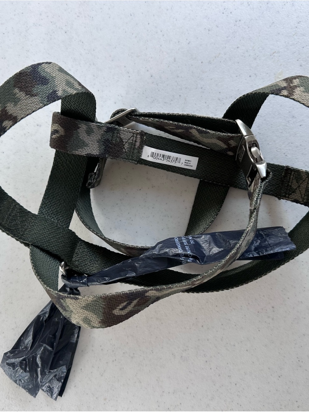 Camo Dog Harness